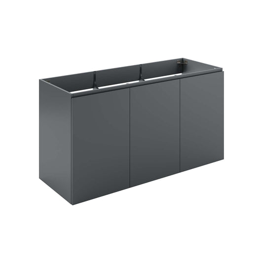 Vitality 48" Wall-Mount Bathroom Vanity By Modway - EEI-5560 | Bathroom Accessories | Modishstore