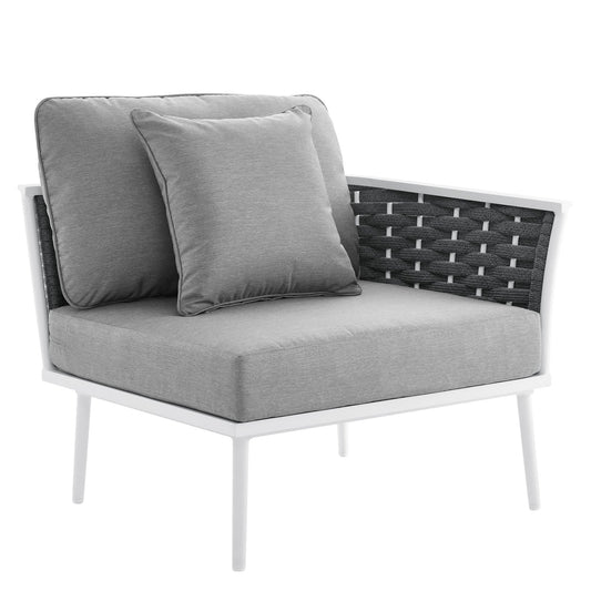 Stance Outdoor Patio Aluminum Right-Facing Armchair By Modway | Outdoor Chairs | Modishstore
