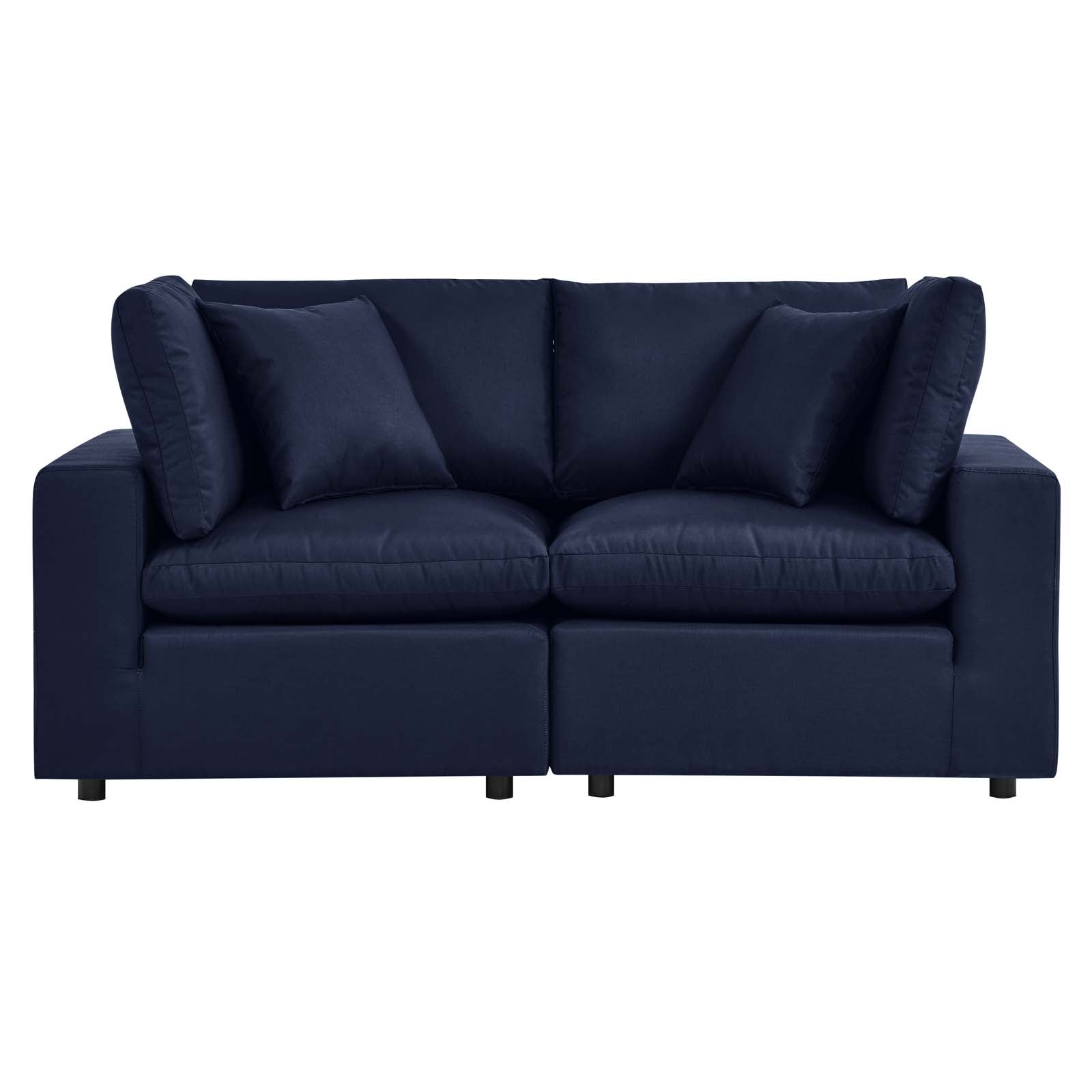 Modway Commix Overstuffed Outdoor Patio Loveseat | Outdoor Sofas, Loveseats & Sectionals | 