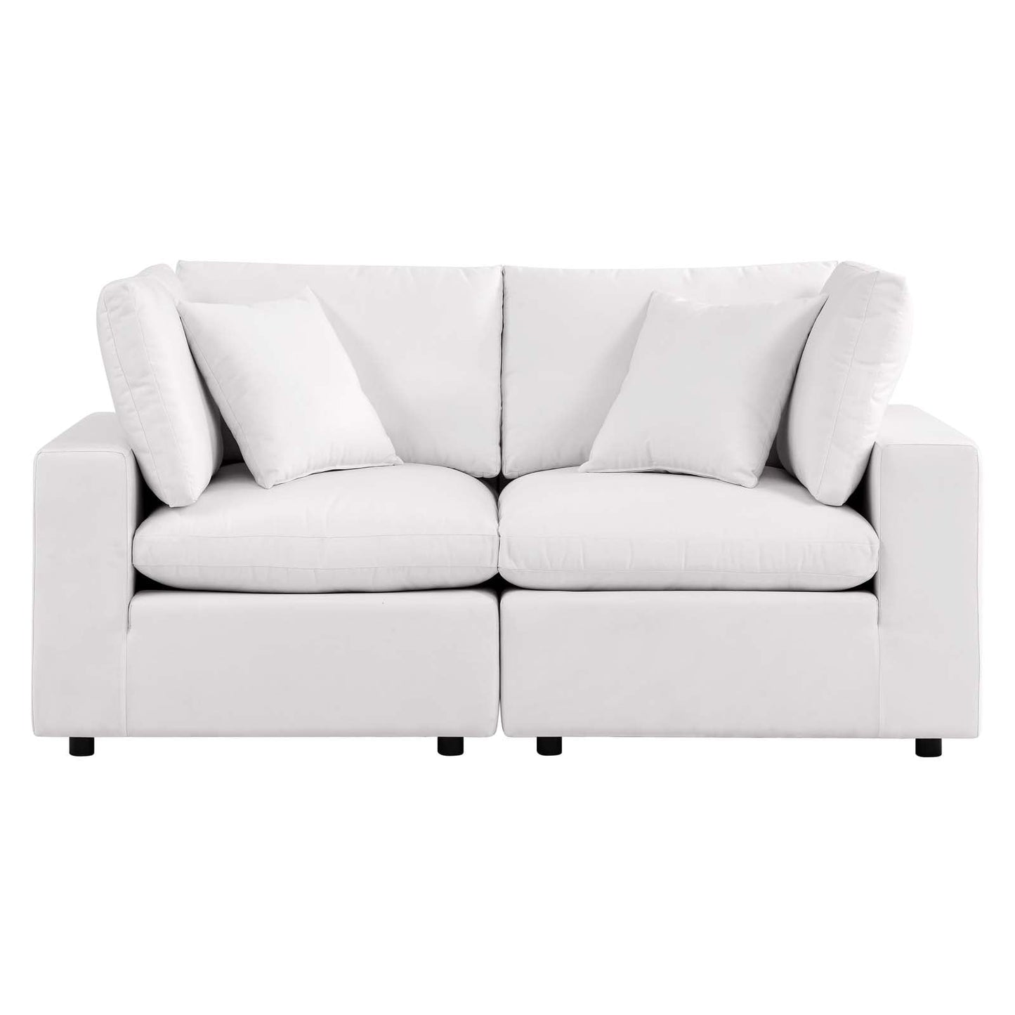 Modway Commix Overstuffed Outdoor Patio Loveseat | Outdoor Sofas, Loveseats & Sectionals | 