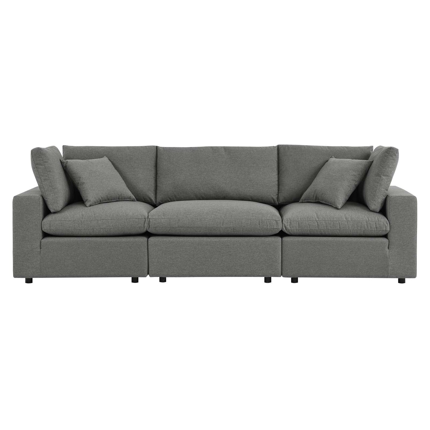 Modway Commix Overstuffed Outdoor Patio Sofa | Outdoor Sofas, Loveseats & Sectionals