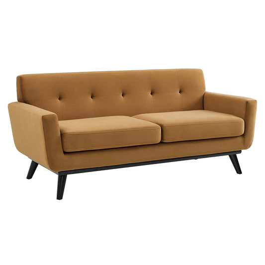 Engage Performance Velvet Loveseat By Modway | Loveseats