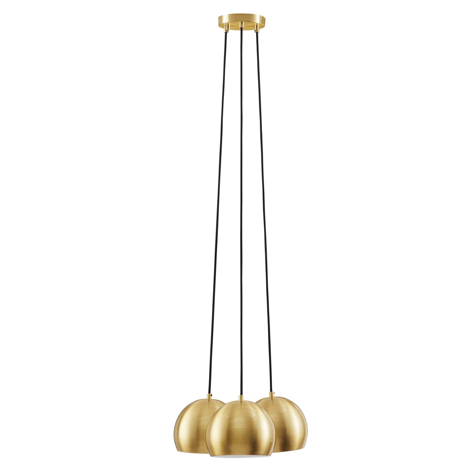 Chalice 3-Light Metal Pendant By Modway - EEI-5614 | Pendant Lamps - 2