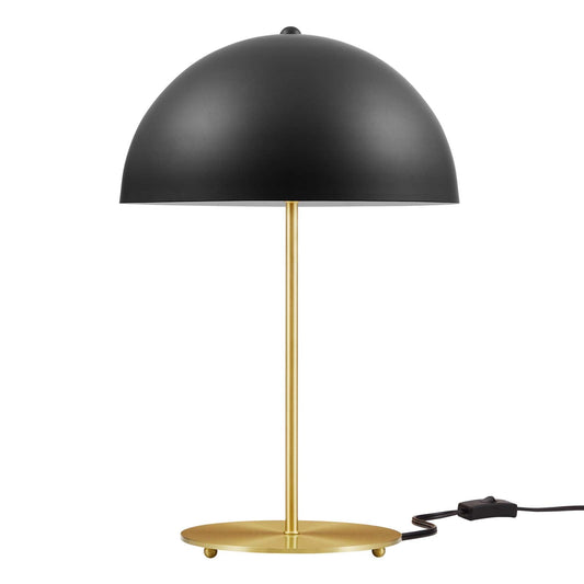 Ideal Metal Table Lamp By Modway - EEI-5629-BLK-SBR | Table Lamps |  Modishstore
