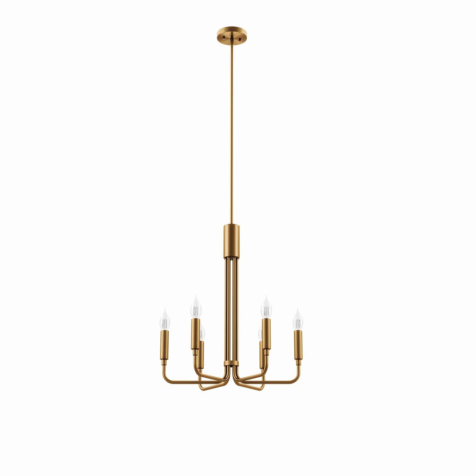 Rekindle 6-Light Chandelier By Modway - EEI-5637 | Chandeliers | Modishstore - 3