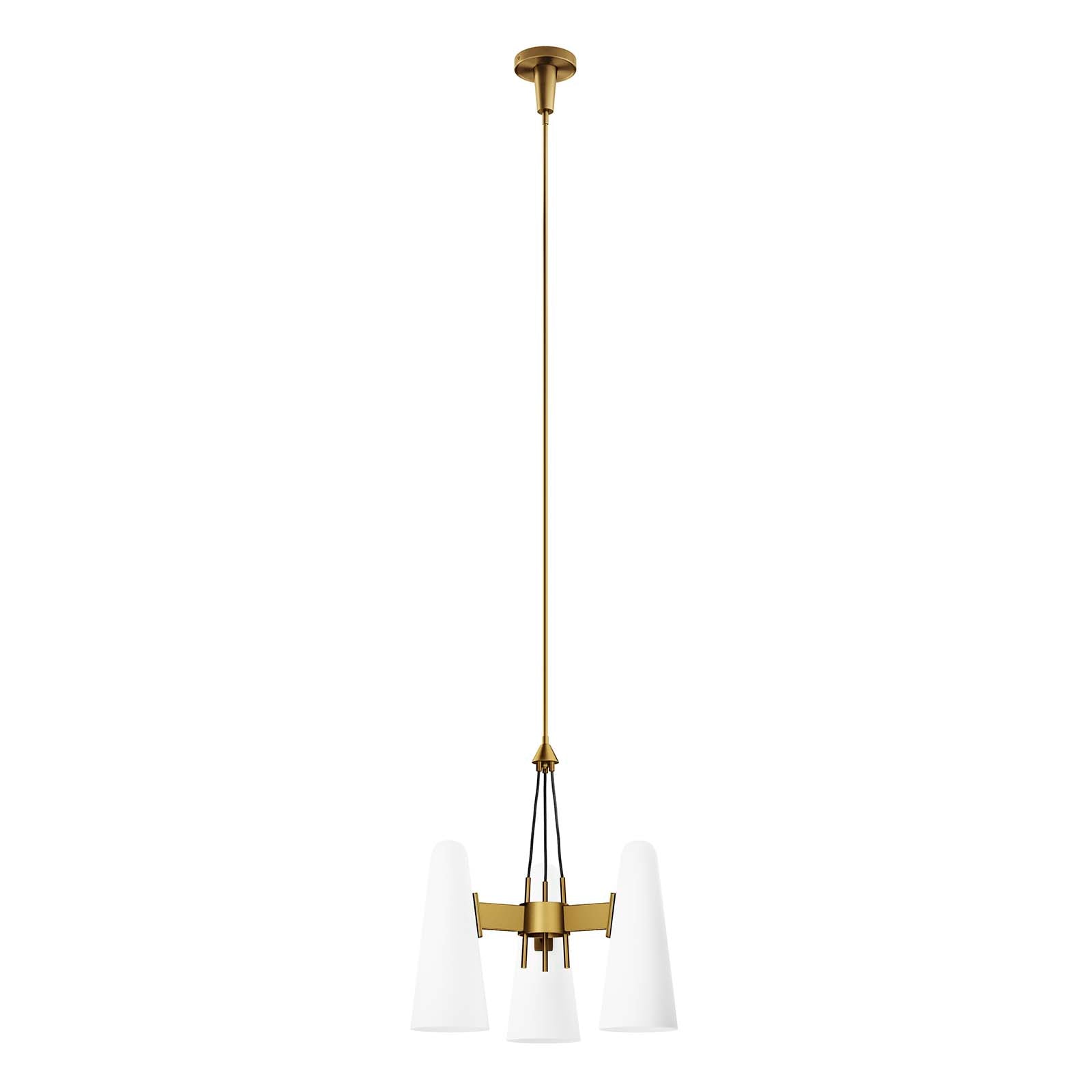 Beacon 3-Light Pendant Light By Modway - EEI-5647 | Pendant Lamps - 4