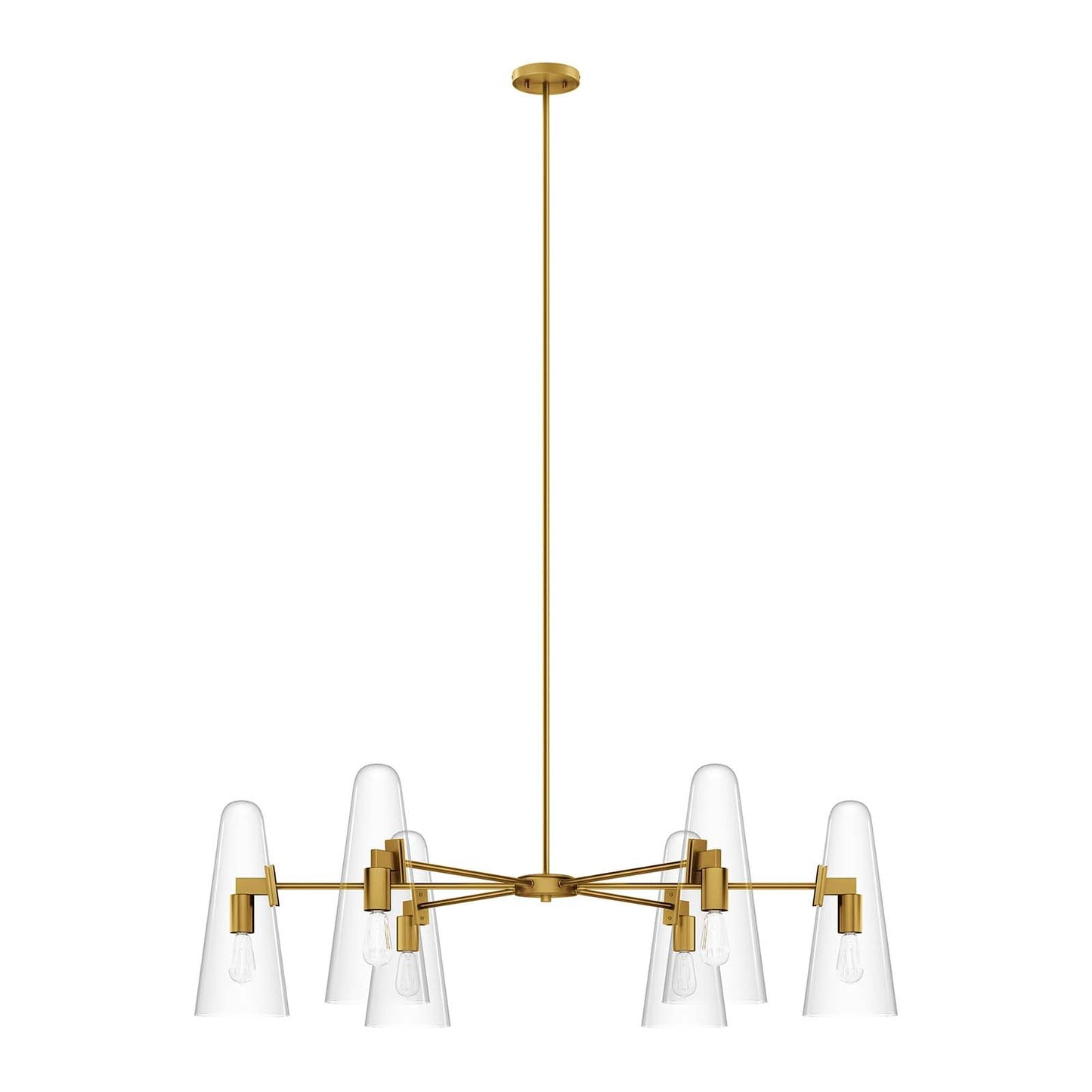 Beacon 6-Light Chandelier By Modway - EEI-5648 | Chandeliers - 2