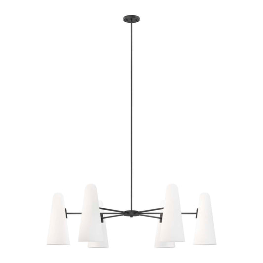 Beacon 6-Light Chandelier By Modway - EEI-5648 | Chandeliers - 3