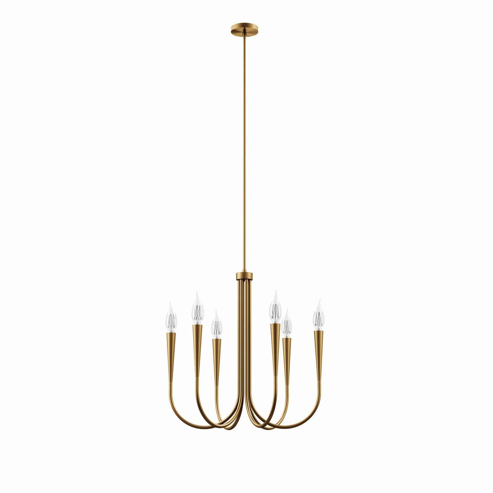 Penrose 6-Light Chandelier By Modway - EEI-5661 | Chandeliers | Modishstore - 3
