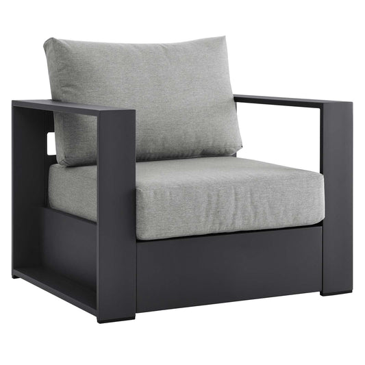 Tahoe Outdoor Patio Powder-Coated Aluminum Armchair By Modway | Outdoor Chairs | Modishstore - 2