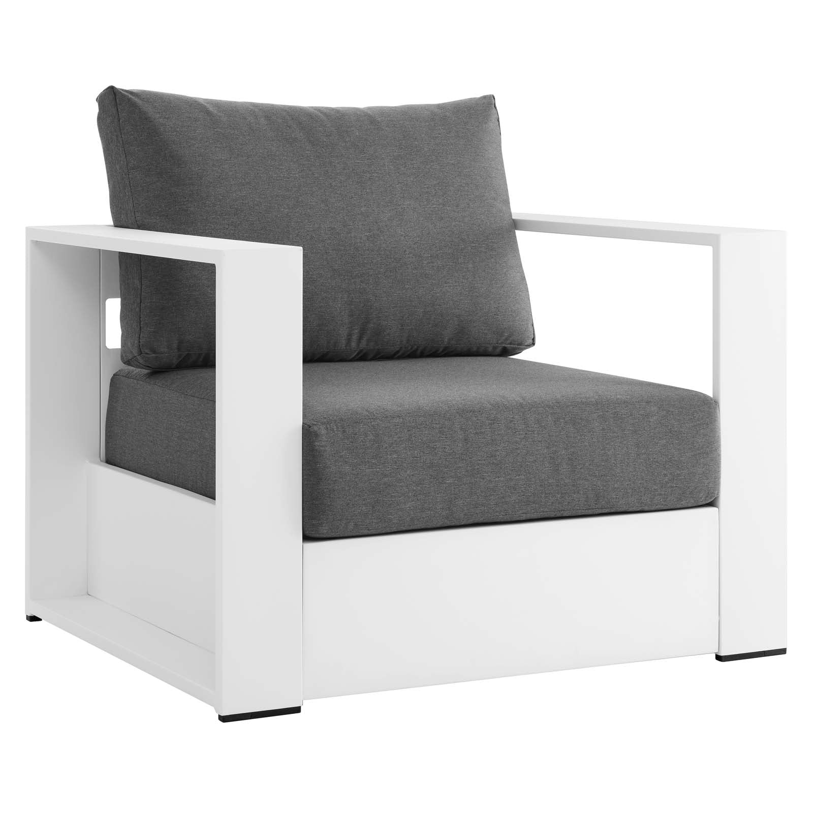 Tahoe Outdoor Patio Powder-Coated Aluminum Armchair By Modway | Outdoor Chairs | Modishstore - 4