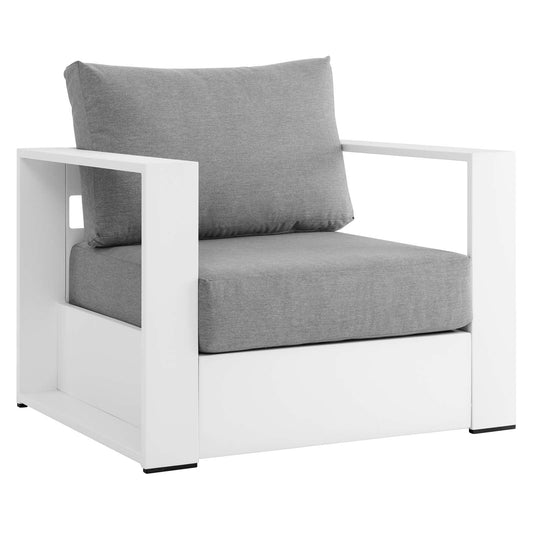 Tahoe Outdoor Patio Powder-Coated Aluminum Armchair By Modway | Outdoor Chairs | Modishstore - 5