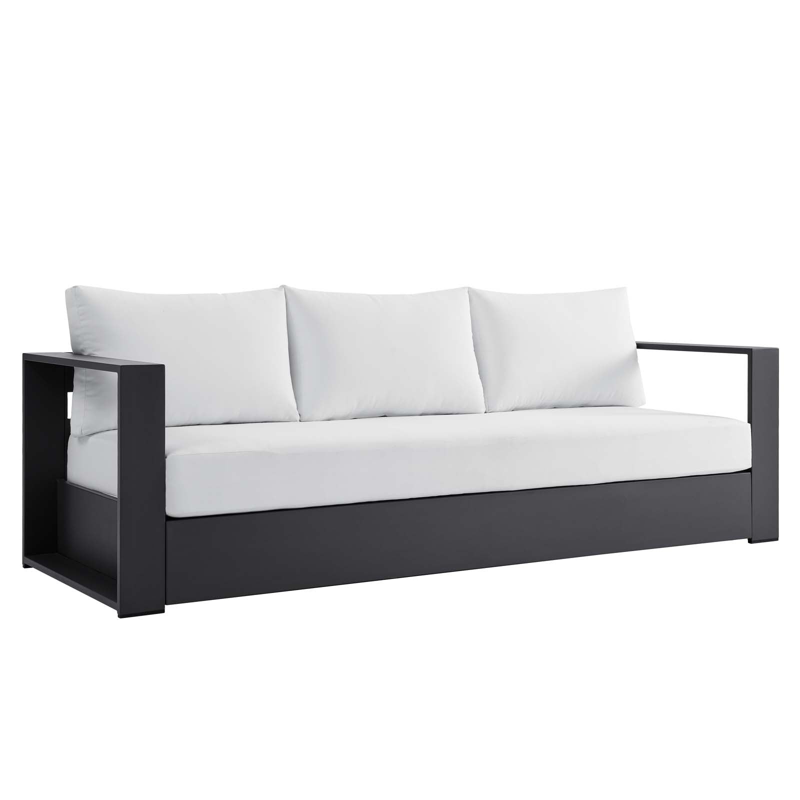 Tahoe Outdoor Patio Powder-Coated Aluminum Sofa By Modway | Outdoor Sofas, Loveseats & Sectionals | Modishstore - 3