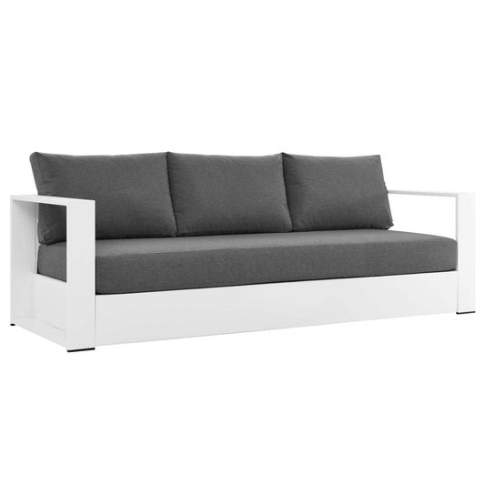 Tahoe Outdoor Patio Powder-Coated Aluminum Sofa By Modway | Outdoor Sofas, Loveseats & Sectionals | Modishstore - 4