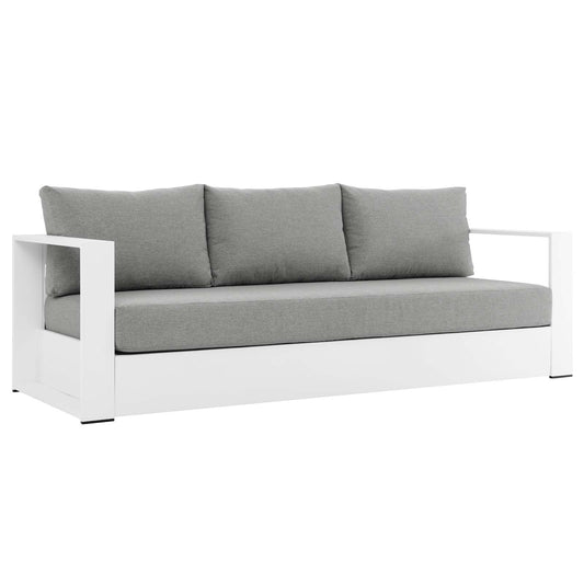 Tahoe Outdoor Patio Powder-Coated Aluminum Sofa By Modway | Outdoor Sofas, Loveseats & Sectionals | Modishstore - 5