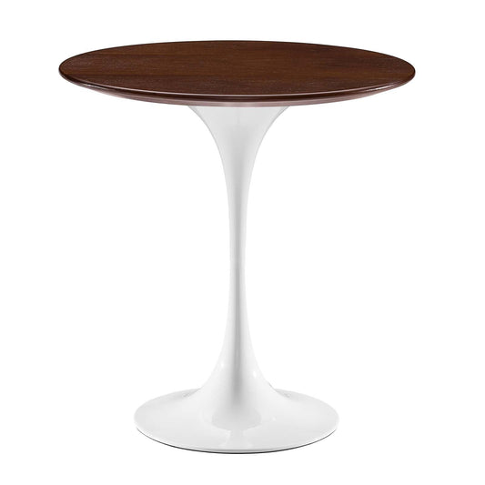 Lippa 20" Round Side Table By Modway - EEI-5679-WHI-CHE | Side Tables |  Modishstore