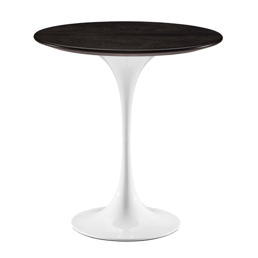 Lippa 20" Round Side Table By Modway - EEI-5679-WHI-CHE | Side Tables |  Modishstore - 3