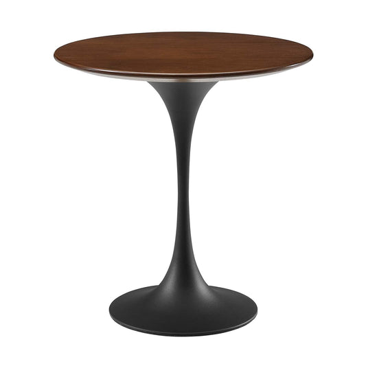 Lippa 20" Round Side Table By Modway - EEI-5689-BLK-CHE | Side Tables |  Modishstore