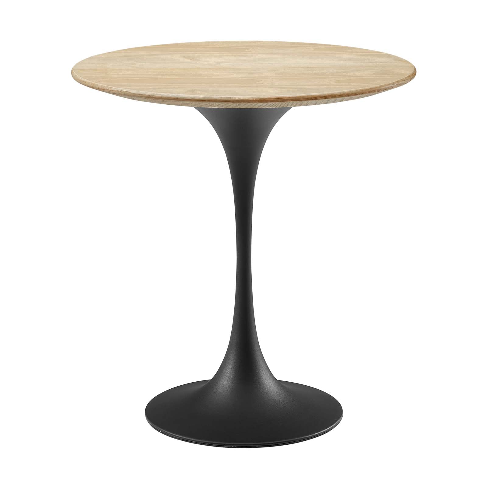 Lippa 20" Round Side Table By Modway - EEI-5689-BLK-CHE | Side Tables |  Modishstore - 2
