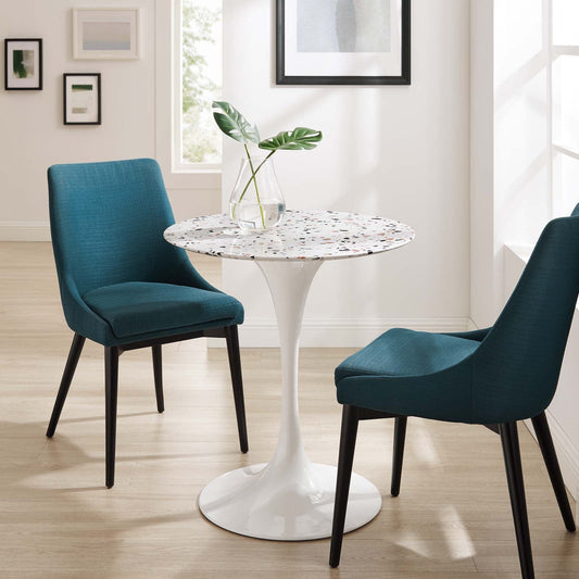 Lippa 28" Round Terrazzo Dining Table By Modway - EEI-5697-WHI-WHI | Dining Tables |  Modishstore