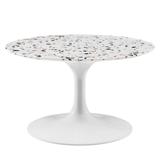 Lippa 28" Round Terrazzo Coffee Table By Modway - EEI-5710