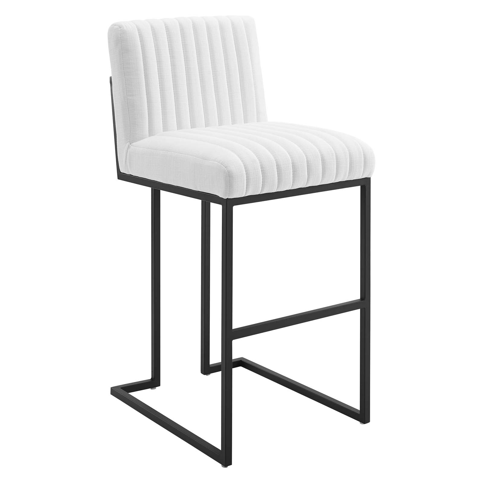 Indulge Channel Tufted Fabric Bar Stools By Modway | Bar Stools | 