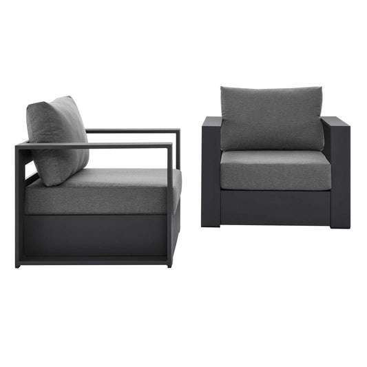 Tahoe Outdoor Patio Powder-Coated Aluminum 2-Piece Armchair Set By Modway | Outdoor Chairs | Modishstore - 7