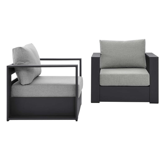 Tahoe Outdoor Patio Powder-Coated Aluminum 2-Piece Armchair Set By Modway | Outdoor Chairs | Modishstore