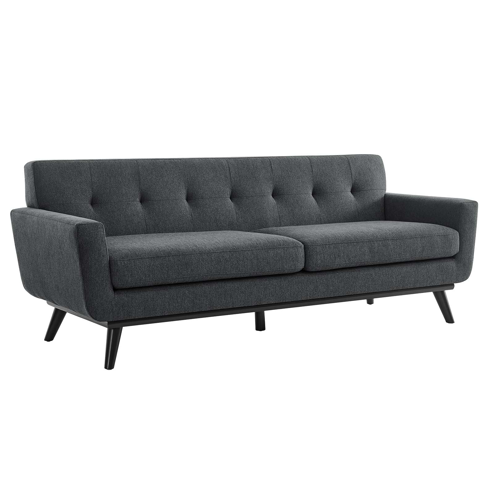 Engage Herringbone Fabric Sofa By Modway - EEI-5760-BEI | Sofas |  Modishstore - 2