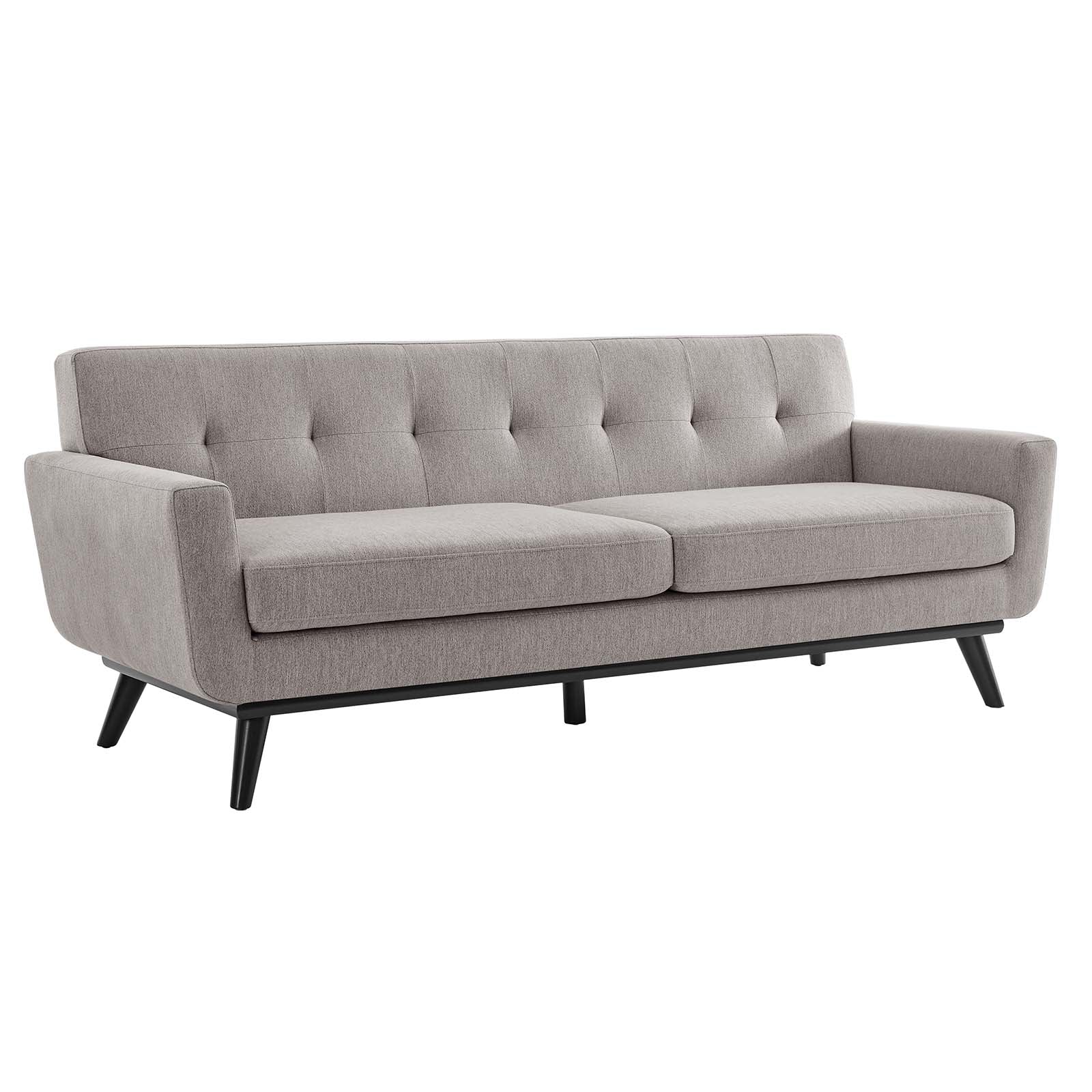 Engage Herringbone Fabric Sofa By Modway - EEI-5760-BEI | Sofas |  Modishstore - 4
