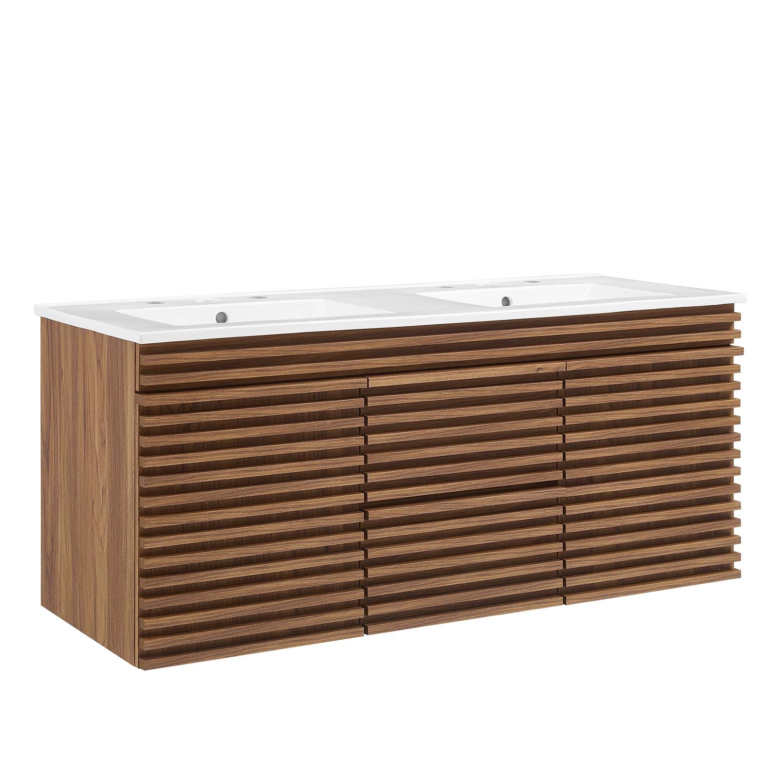 Render 48" Wall-Mount Bathroom Vanity By Modway - EEI-5802 | Bathroom Accessories | Modishstore - 8