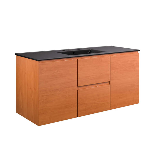 Scenic 48" Wall-Mount Bathroom Vanity By Modway - EEI-5814 | Bathroom Accessories | Modishstore