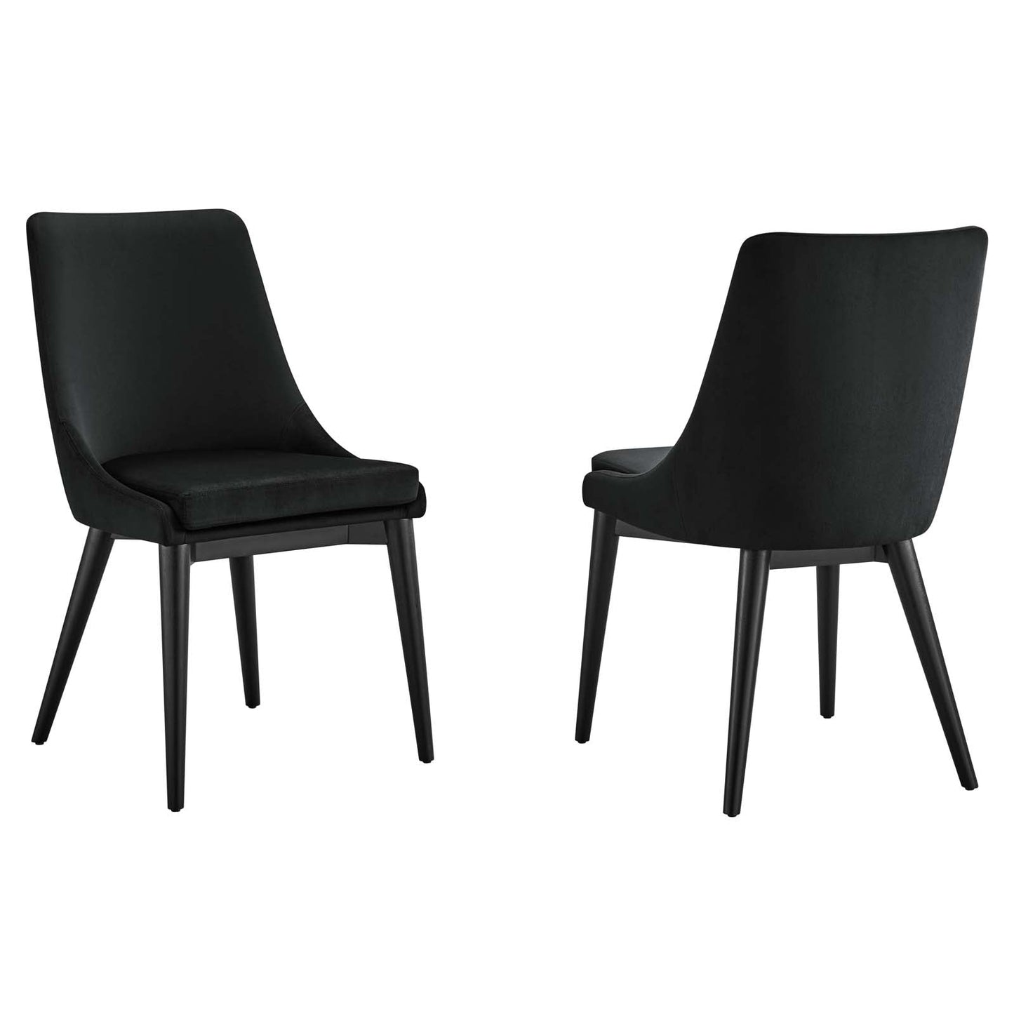 Viscount Accent Performance Velvet Dining Chairs - Set of 2 By Modway | Dining Chairs | Modishstore - 2