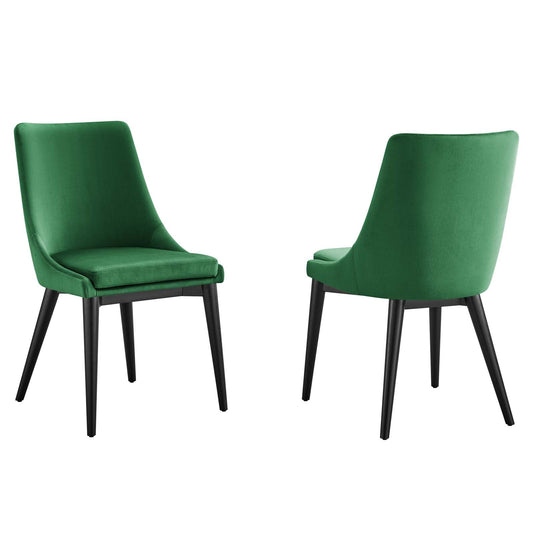 Viscount Accent Performance Velvet Dining Chairs - Set of 2 By Modway | Dining Chairs | Modishstore -5