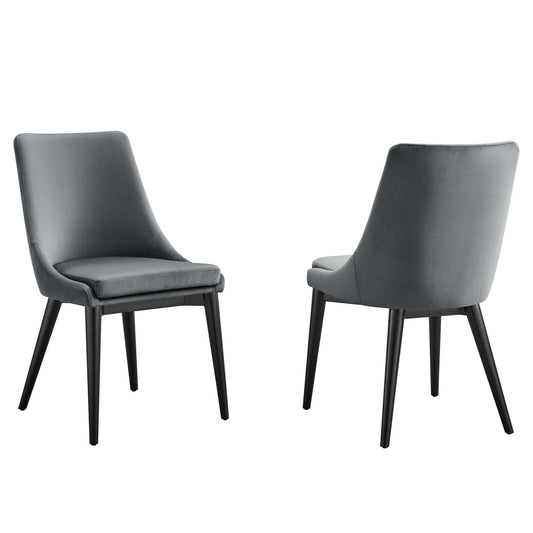 Viscount Accent Performance Velvet Dining Chairs - Set of 2 By Modway | Dining Chairs | Modishstore -6