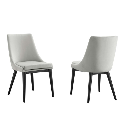 Viscount Accent Performance Velvet Dining Chairs - Set of 2 By Modway | Dining Chairs | Modishstore -7