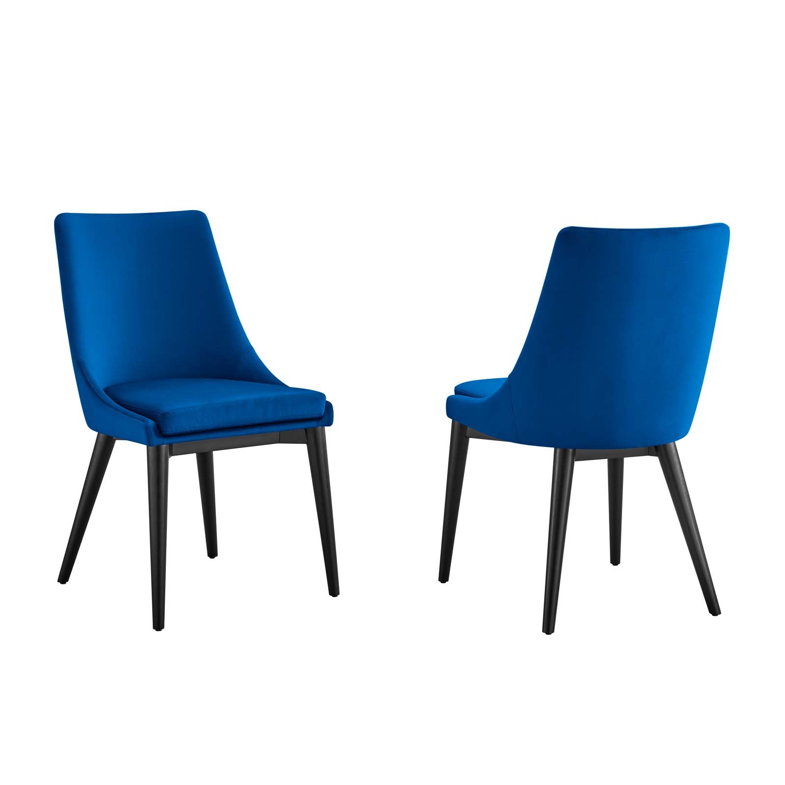 Viscount Accent Performance Velvet Dining Chairs - Set of 2 By Modway | Dining Chairs | Modishstore -8