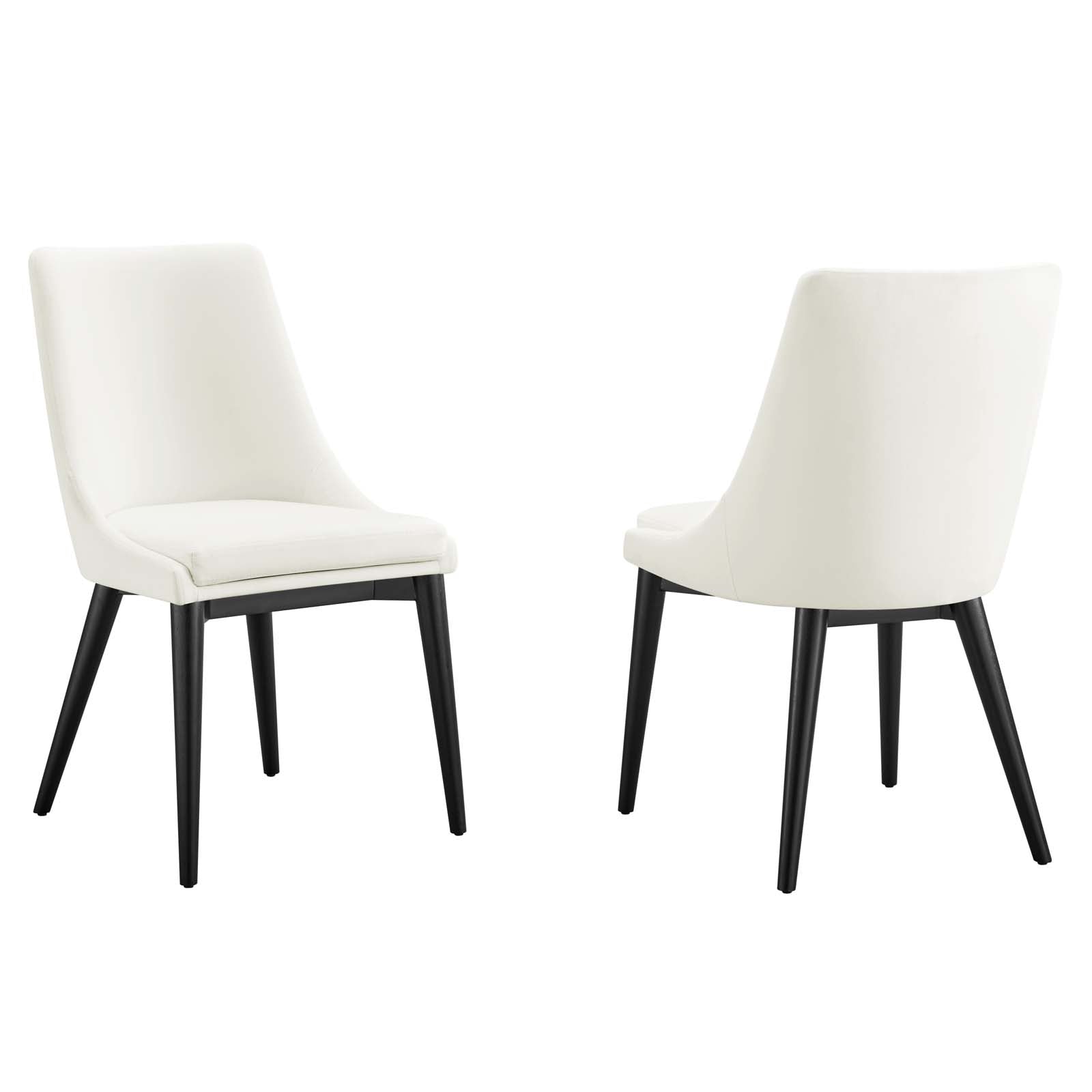 Viscount Accent Performance Velvet Dining Chairs - Set of 2 By Modway | Dining Chairs | Modishstore -11