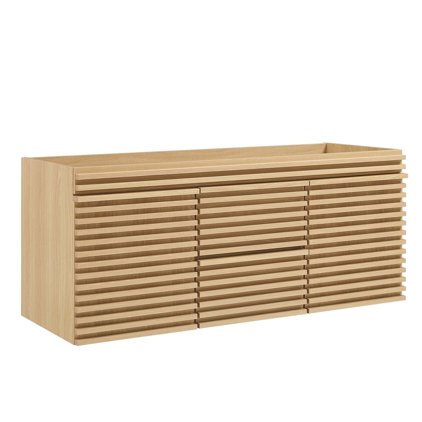 Render 48" Wall-Mount Bathroom Vanity Cabinet By Modway - EEI-5867 | Bathroom Accessories | Modishstore - 3