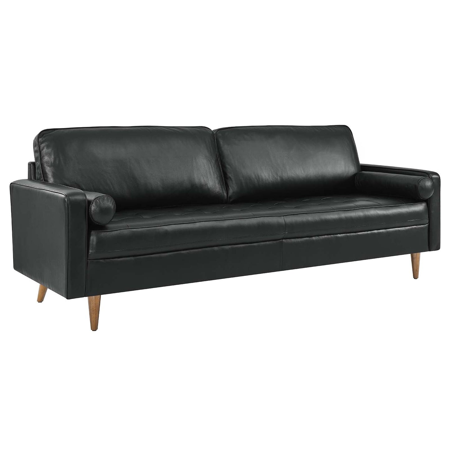 Valour 88" Leather Sofa By Modway - EEI-5871 | Sofas | Modishstore