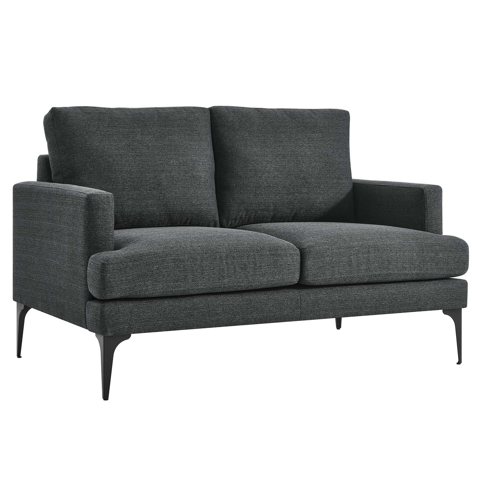 Evermore Upholstered Fabric Loveseat By Modway - EEI-6006 | Loveseats - 3