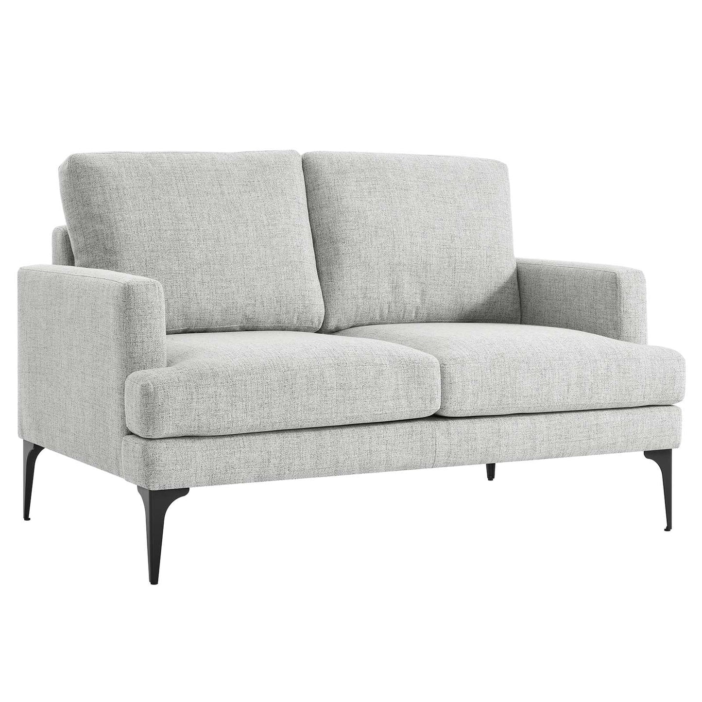 Evermore Upholstered Fabric Loveseat By Modway - EEI-6006 | Loveseats - 4