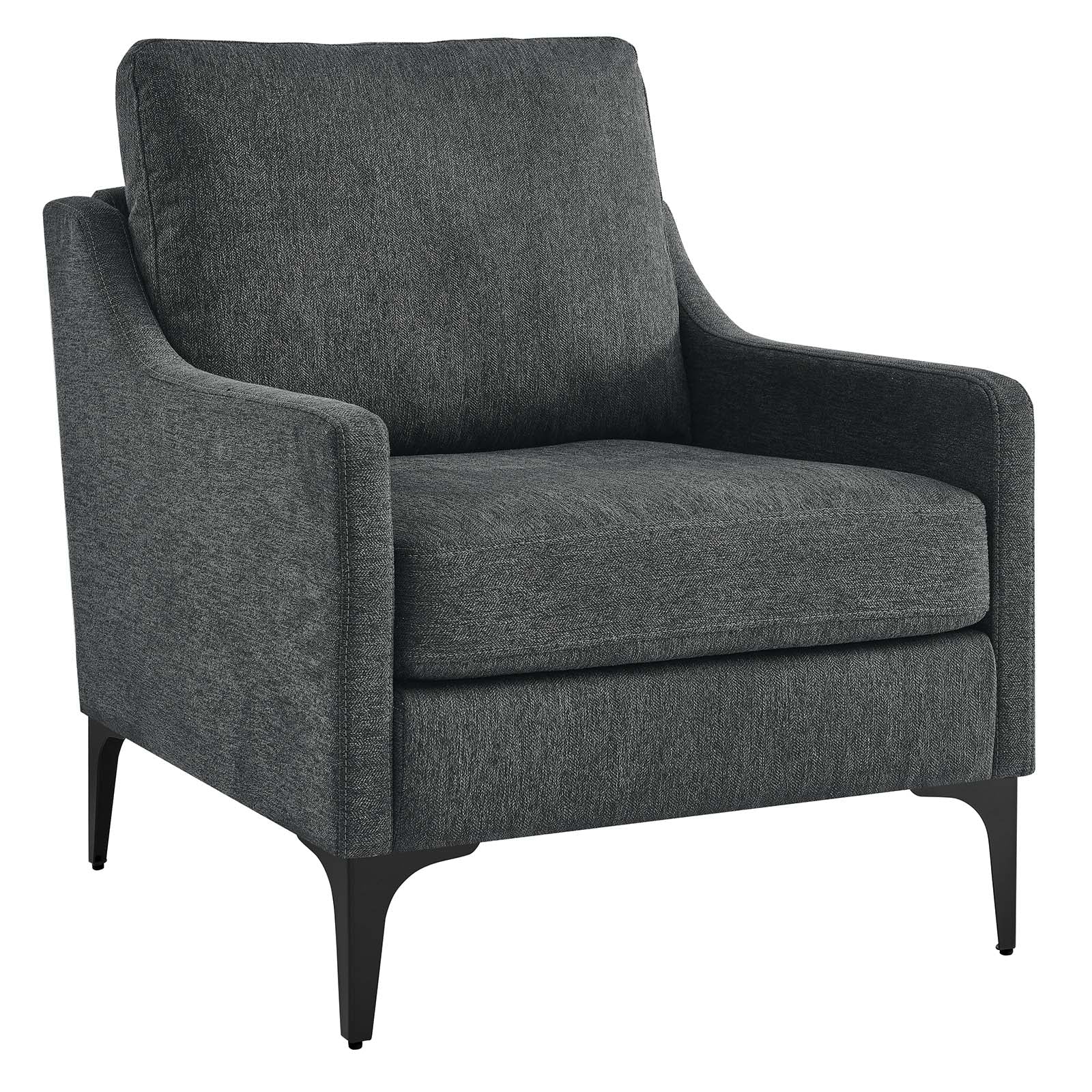 Corland Upholstered Fabric Armchair By Modway - EEI-6023 | Armchairs - 2