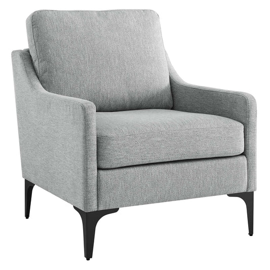 Corland Upholstered Fabric Armchair By Modway - EEI-6023 | Armchairs - 3