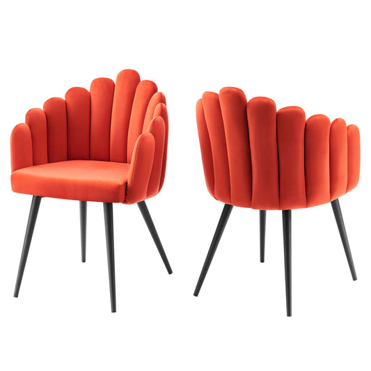 Vanguard Performance Velvet Dining Chair Set of 2 By Modway | Dining Chairs | Modishstore-3