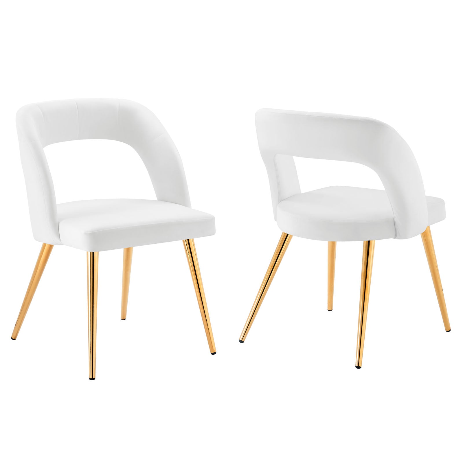 Marciano Performance Velvet Dining Chair Set of 2 By Modway | Dining Chairs | 