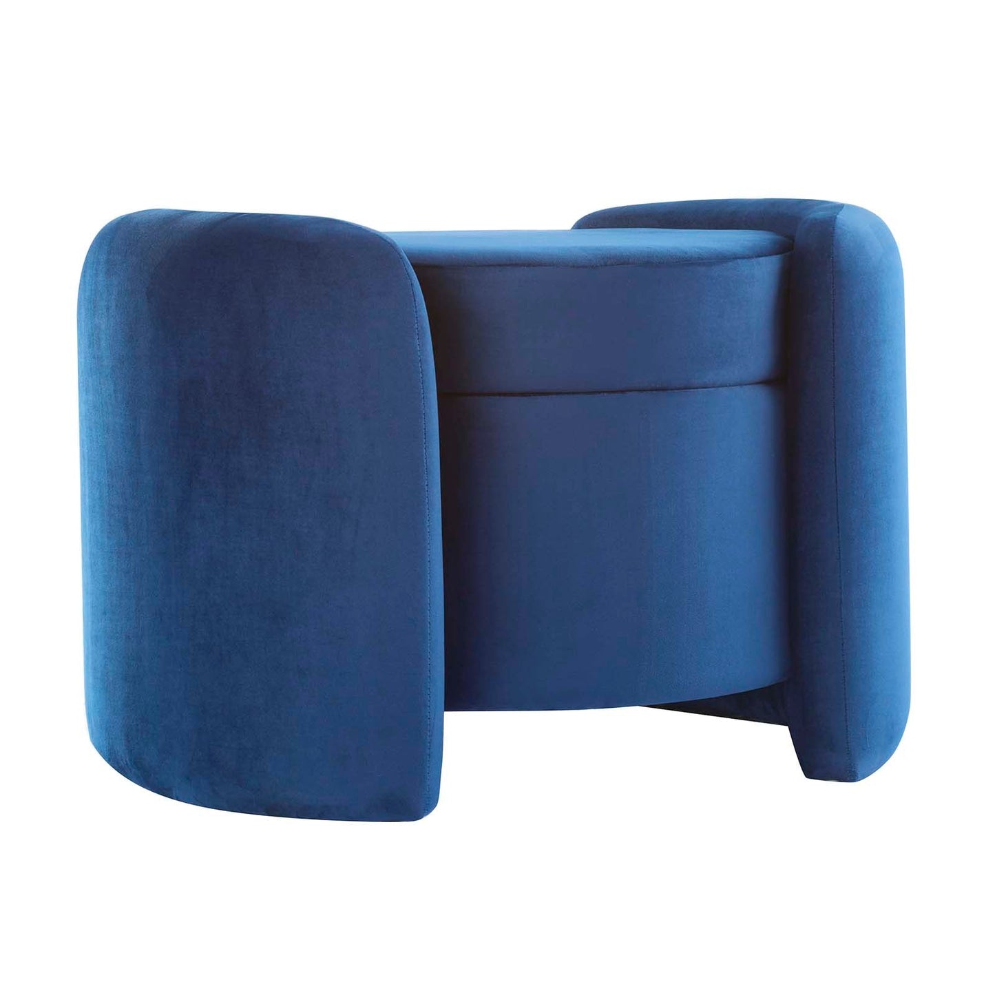 Nebula Upholstered Performance Velvet Ottoman By Modway - EEI-6055 | Ottomans | Modishstore - 2
