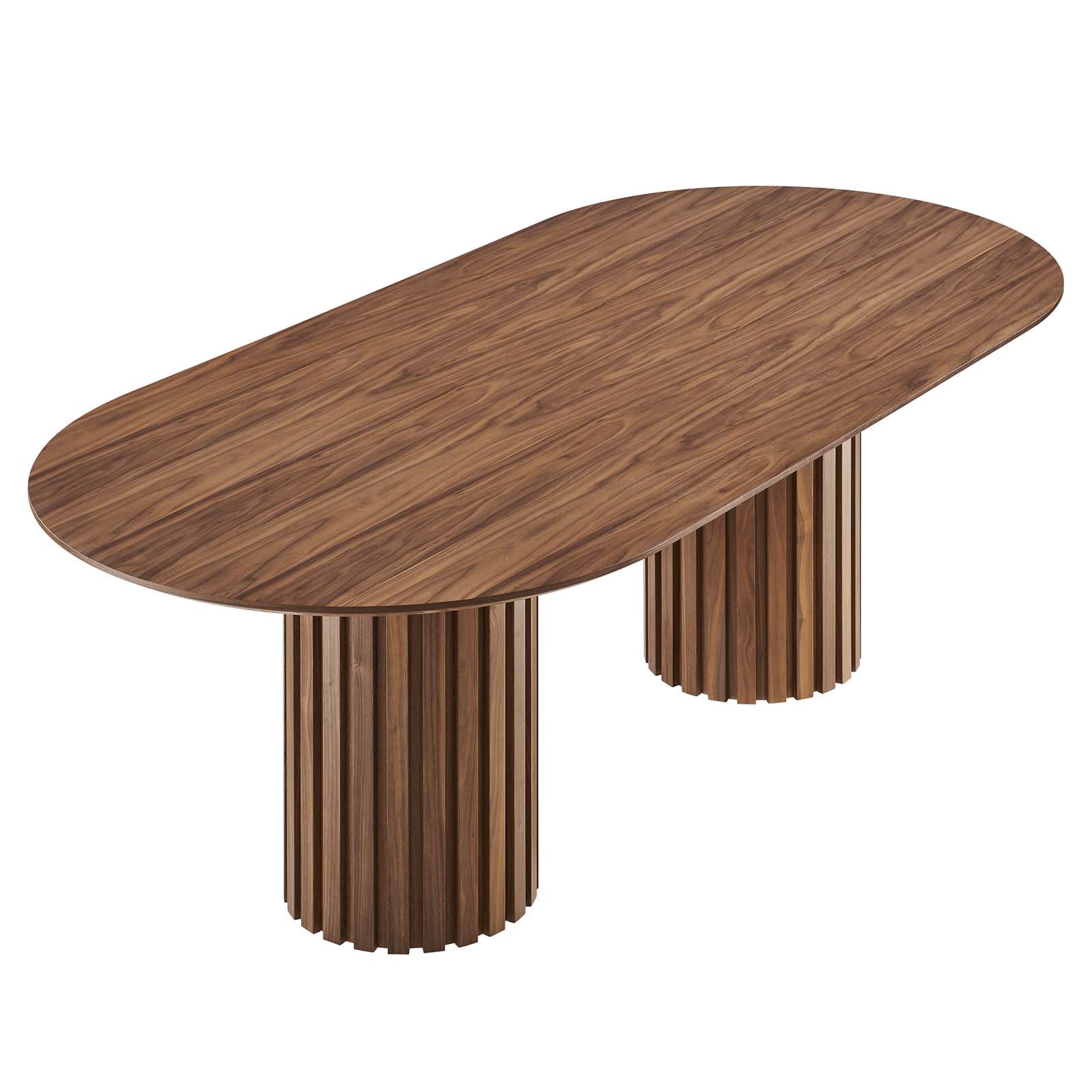 Senja 95" Oval Dining Table By Modway - EEI-6065 | Dining Tables | Modishstore - 2