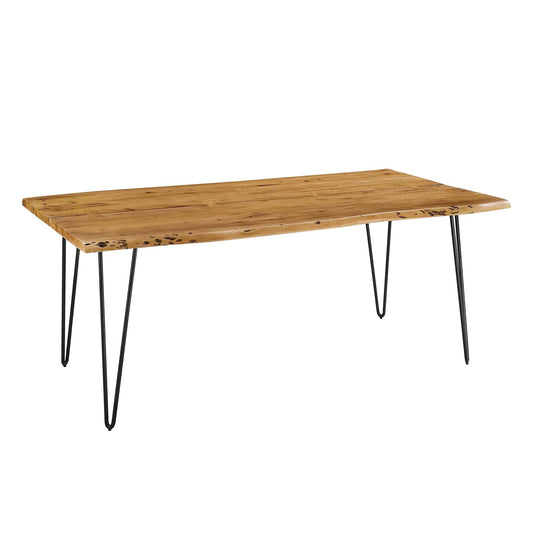 Ardor 74" Live Edge Acacia Wood Dining Table By Modway - EEI-6070 | Dining Tables - 3