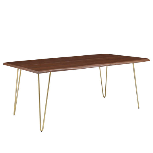 Ardor 74" Live Edge Acacia Wood Dining Table By Modway - EEI-6070 | Dining Tables - 2